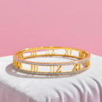 Roman Numeral Gold Handcuff - Image 2