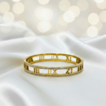Roman Numeral Gold Handcuff - Image 3