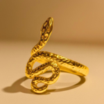 Gold Serpent Ring - Image 2