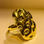 Multi-Face Sculptural Ring - Image 2
