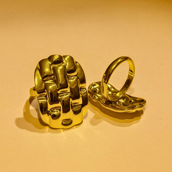 Multi-Face Sculptural Ring