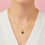 Black Clover Charm Necklace - Image 4