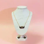Black Swan Necklace & Stud Set - Image 2