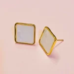 The Chic Square Studs - Image 2
