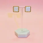 The Chic Square Studs - Image 3