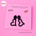 Funky Earrings with Studs – Pack of 3 - Image 11