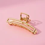 Minimalist Muse Metallic Claw Clip