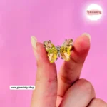 Golden Crystal Butterfly Ring - Image 2