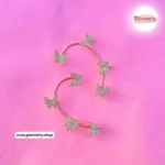 Butterfly Bliss Crystal Ear Cuff